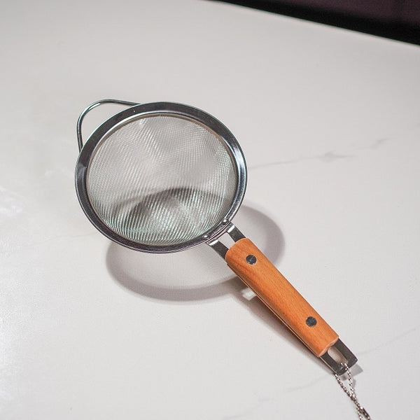 Rustic Handle Strainer