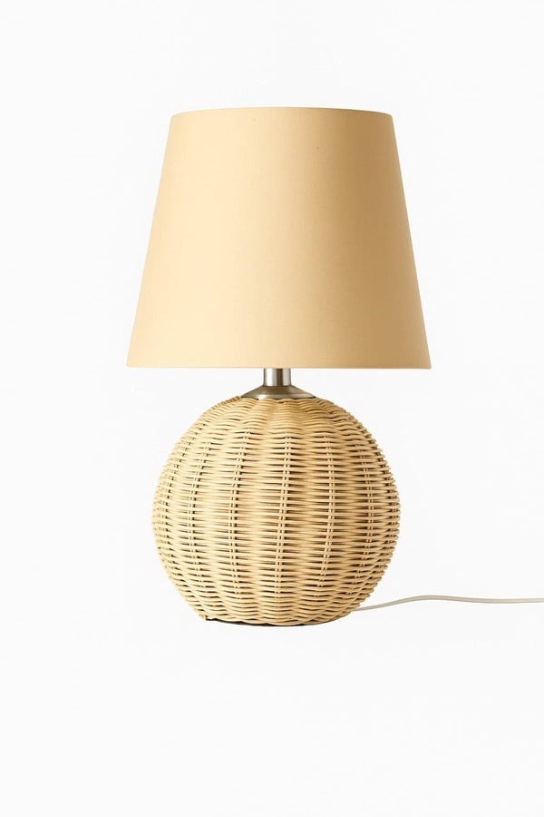 Rattan Sphere Lamp